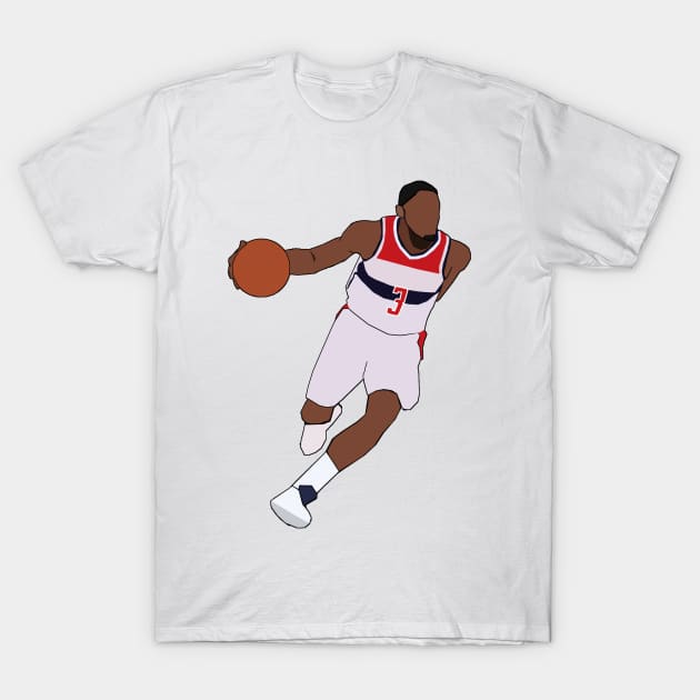 Bradley Beal - Washington Wizards T-Shirt by xavierjfong